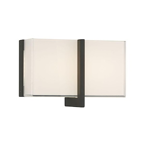 High Rise - 14W LED Bath Bar-5.5 Inch Tall and 8.5 Inch Wide - 1430802