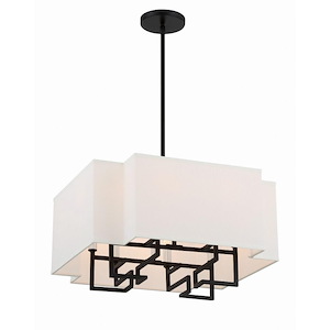 Upham Estates - 8 Light Pendant-11.63 Inches Tall and 20 Inches Wide