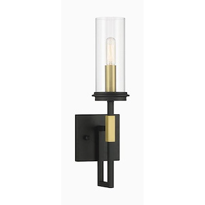 Hillstone - 1 Light Wall Sconce-6.5 Inches Tall and 4.75 Inches Wide