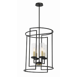 Hillstone - 4 Light Pendant-24.5 Inches Tall and 18.5 Inches Wide