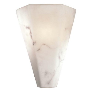 1 Light Wall Sconce in Contemporary Style - 12.25 inches tall by 9.25 inches wide