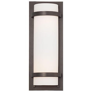 2 Light Wall Sconce in Transitional Style - 17.25 inches tall by 6.5 inches wide