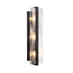 Cloud Break - 3 Light Wall Sconce-24 Inches Tall and 6 Inches Wide - 1333062