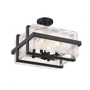 Cloud Break - 4 Light Semi-Flush Mount-13.125 Inches Tall and 15 Inches Wide - 1333063