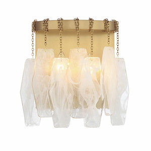 Willow - 2 Light Wall Sconce-11 Inch Tall and 9.25 Inch Wide - 1375601