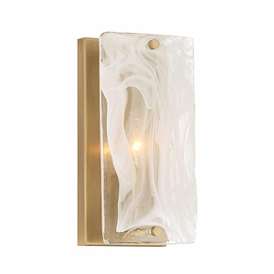 Veil - 1 Light Wall Sconce-10 Inch Tall and 5 Inch Wide - 1375604