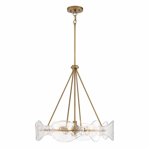 Elora - 6 Light Pendant-24.25 Inch Tall and 24 Inch Wide - 1375621