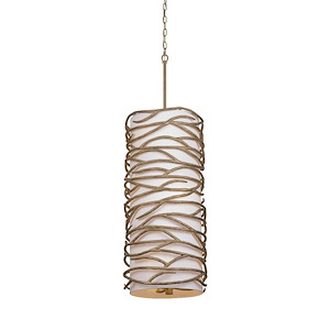 Branch Reality - 9 Light Pendant-49.75 Inches Tall and 16 Inches Wide - 1333068