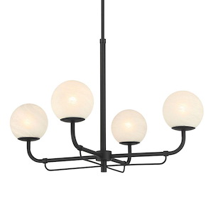 Whitehall - 4 Light Chandelier-20 Inch Tall and 30 Inch Wide - 1375651