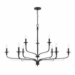 Velena - 9 Light Chandelier-30.5 Inch Tall and 47.25 Inch Wide - 1375655