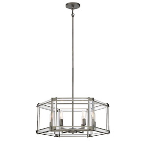 Langen Square - 6 Light Chandelier - 1025529