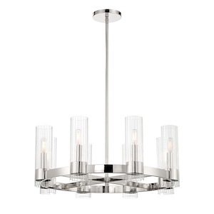 Vernon Place - 8 Light Chandelier In 28 Inches Tall and 28 - 1084733