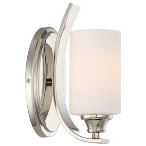 Tilbury - 1 Light Wall Sconce in Transitional Style - 10.25 inches tall by 5 inches wide