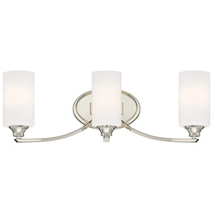 Tilbury - 3 Light Transitional Bath Vanity in Transitional Style - 7.75 inches tall by 24.25 inches wide - 539095