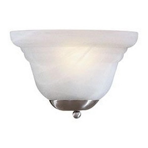 1 Light Wall Sconce in Traditional Style - 5.5 inches tall by 8 inches wide