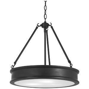 Harbour Point - Pendant 3 Light in Transitional Style - 18.5 inches tall by 19 inches wide