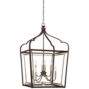 Astrapia - 8 Light Foyer in Traditional Style - 41 inches tall by 22.75 inches wide - 900691