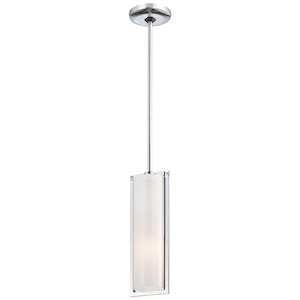 Clarte - 1 Light Mini Pendant in Contemporary Style - 13.5 inches tall by 3.5 inches wide