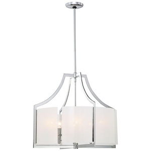 Clarte - 6 Light Pendant in Contemporary Style - 21.25 inches tall by 24 inches wide