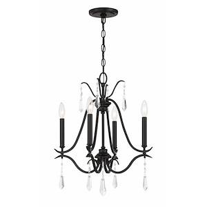 Laurel Estate - 4 Light Chandelier-22 Inches Tall and 18 Inches Wide - 1259690
