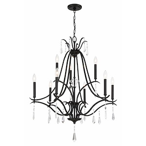 Laurel Estate - 9 Light Chandelier-37.5 Inches Tall and 31.5 Inches Wide - 1262737