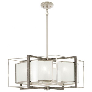 Tyson&#39;s Gate - 6 Light Pendant in Transitional Style - 12 inches tall by 24 inches wide