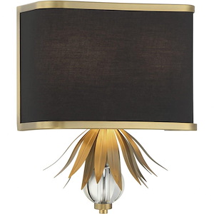 Caprio - 2 Light Wall Sconce-13.25 Inches Tall and 11 Inches Wide - 1333085