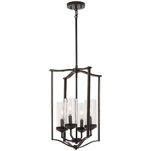 Elyton - 4 Light Pendant in Transitional Style - 21.5 inches tall by 15 inches wide - 699692