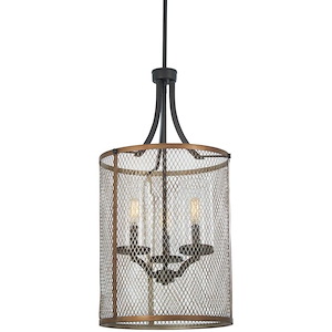 Marsden Commons - 3 Light Pendant in Transitional Style - 24.5 inches tall by 14 inches wide