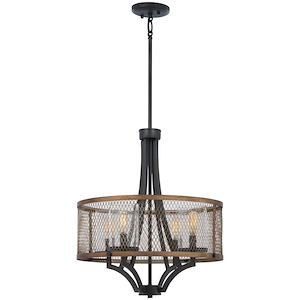 Marsden Commons - 4 Light Pendant in Transitional Style - 21 inches tall by 18.5 inches wide - 699837