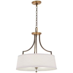 Safra - 4 Light Pendant in Transitional Style - 22.75 inches tall by 20 inches wide - 699827