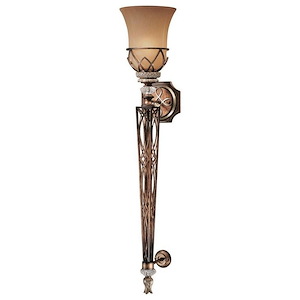 Aston Court - 1 Light Wall Sconce in Traditional Style - 36 inches tall by 7.25 inches wide