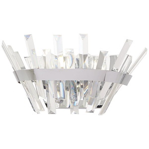 Echo Radiance - 2 Light Wall Sconce in Contemporary Style - 6.75 inches tall by 14 inches wide - 699798