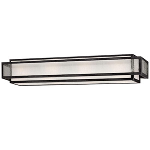 Camden Square - 4 Light Transitional Bath Vanity in Transitional Style - 5 inches tall by 30 inches wide - 539282