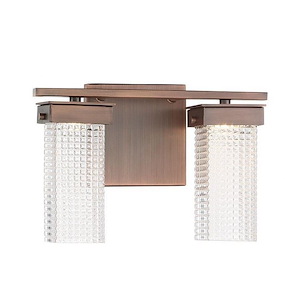 Dewberry Lane - 2 Light LED Bath Vanity - 7.63 inches tall by 11.5 inches wide