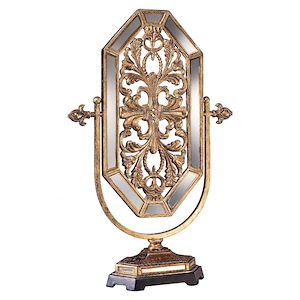 Poly/Iron Mirror - 25.5 inches tall by 16.5 inches wide