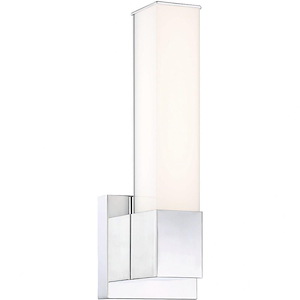 Vantage - 16W 1 LED Square Wall Sconce-14 Inches Tall and 5 Inches Wide