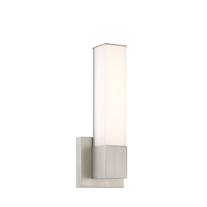 Vantage - 16W 1 LED Square Wall Sconce-14 Inches Tall and 5 Inches Wide - 1333098