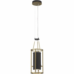 Levitation - 14W 1 LED Linear Pendant-18.5 Inches Tall and 6.5 Inches Wide