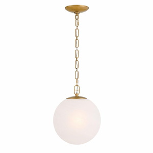 Marbelle - 1 Light Pendant-12.25 Inch Tall and 10 Inch Wide - 1375678