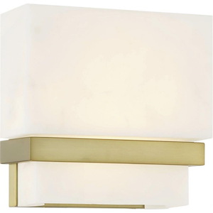Arzon - 15W 1 LED Wall Sconce-8 Inches Tall and 8.5 Inches Wide