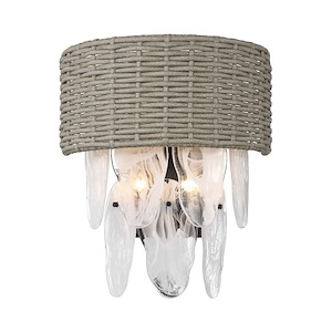 Breakers Isle - 4 Light Wall Sconce-18.75 Inches Tall and 16.38 Inches Wide