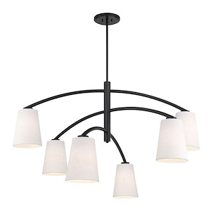 Headington - 6 Light Chandelier-31.25 Inches Tall and 53.75 Inches Wide - 1333135