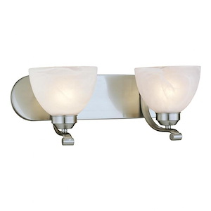 Paradox 2 Light Transitional Bath Vanity Approved for Damp Locations