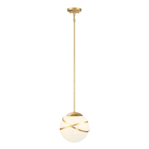 Atlys - 1 Light Mini Pendant-10.13 Inches Tall and 10 Inches Wide - 1333136