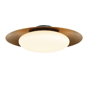Zinola - 30W 1 LED Flush Mount-7.25 Inches Tall and 24 Inches Wide