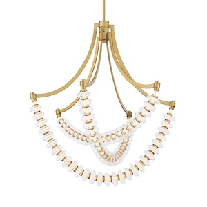 Pearl - 26W LED Chandelier-31 Inch Tall and 29.25 Inch Wide - 1375683