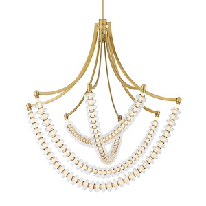 Pearl - 48W LED Chandelier-40.75 Inch Tall and 39.25 Inch Wide - 1375684