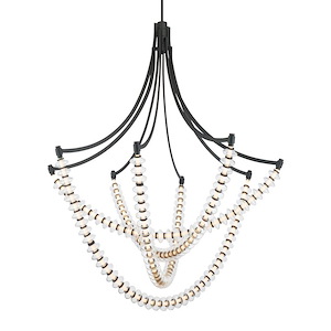 Pearl - 57W LED Chandelier-50.75 Inch Tall and 49.25 Inch Wide - 1430811