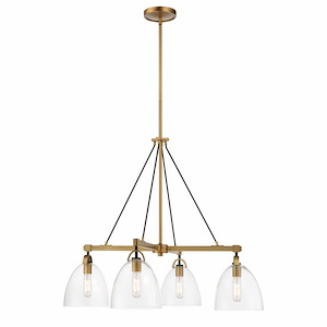 Sommersby - 4 Light Chandelier-26.5 Inch Tall and 30 Inch Wide - 1375693